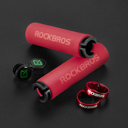 ROCKBROS Cycling Grips: Boost Ride Comfort & Control! - MANDOTOS