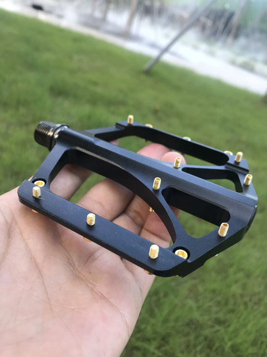 Ryet Alloy Bicycle Pedals Ultralight Anti-slip MTB Road Sealed Bearings Bike Footboard Wide Platform Cycling Bike Accessories