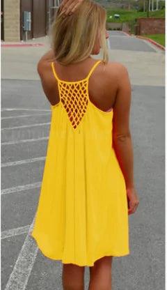 Seaside Chiffon Sundress - MANDOTOS