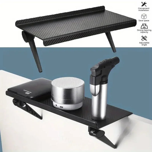 1PC Hot Selling Computer and TV Screen Storage Rack Wireless Router Set-top Box Rack No Perforated Storage Bracket Divine Tool - MANDOTOS