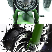 3 Wheel Electric Bicycles for Adults Men Women 24 Inch Electric Fat Bike 750W 15AH Powerful Electric Bicycle With Cargo Basket
