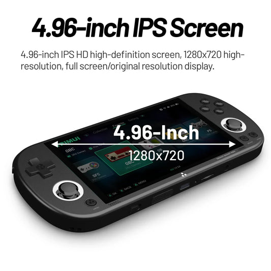 Trimui Smart Pro Handheld Game Console 4.96'' IPS Screen Linux System Joystick RGB Lighting Trimui Retro Video Game Console Gift - MANDOTOS