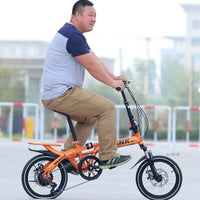 Student bicycles, variable speed disc brakes, mini bicycles, adult driving vehicles, folding shock absorption bicycles