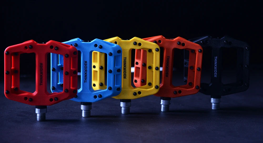 ThinkRider Flat Bike Pedals MTB Road 3 Sealed Bearings Bicycle Pedals Mountain Pedals Wide Platform Bicicleta Accessories