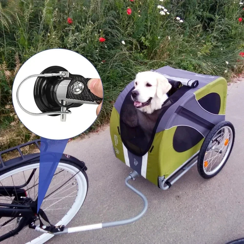 Children's Bicycle, A Bicycle Frame, Alloy Bicycle Trailer Clutch, Baby and Pet Trailer Cargo, and Pet Trailer Mounting Bracket
