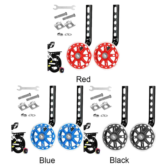 Children Bicycle Auxiliary Wheel 12/14/16/18/20 Inch Kids Bike Training Wheels Side Balance Wheel Bicycle Stabiliser Mounted Kit