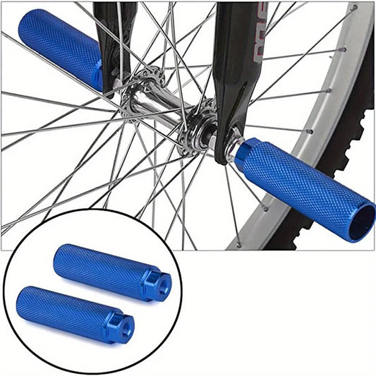 Anti - slip upgraded BMX bike pedals, wear - resistant and anti - slip footrests, mountain bike off - road pedals.