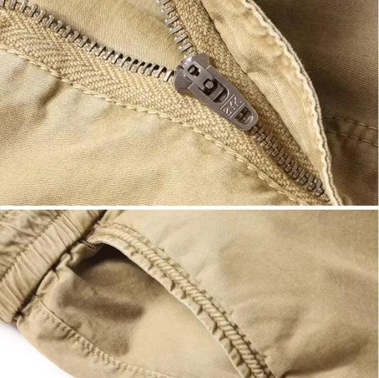 Cargo Pants Men Jogging Casual Pants Cotton Full Length Tactical Military Pants Trousers - MANDOTOS