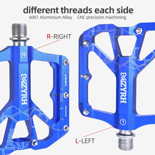 3 Sealed Bearing Bike Pedals Ultralight Pedal Anti-slip CNC BMX MTB Road Bike Pedal Outdoor Cycling Mountain Bicycle Pedals