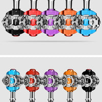 RYET MTB Bicycle Pedals SPD Clipless Mountain Bike Pedals Mountain Bicycle Dual Platform Footboard MTB Clipless Pedal Bike Parts