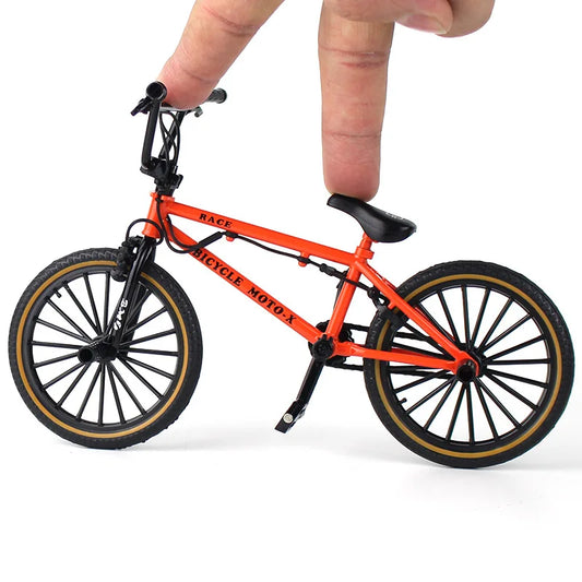 New 1:8 Mini Alloy Racing Bicycle Diecast Model Metal Mountain Bike Pocket Portable Simulation Collection Gift Toy For Childrens