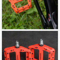 ThinkRider Flat Bike Pedals MTB Road 3 Sealed Bearings Bicycle Pedals Mountain Pedals Wide Platform Bicicleta Accessories