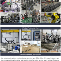 2024 New F12 Carbon Road Complete bike Rim/disc brake Carbon road bicycle Racing bicycle 50mm Rim/Disk Hub Wheelset