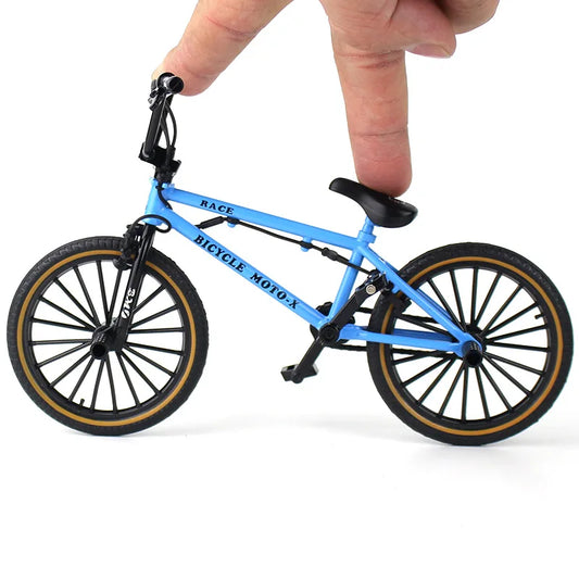 New 1:8 Mini Alloy Racing Bicycle Diecast Model Metal Mountain Bike Pocket Portable Simulation Collection Gift Toy For Childrens