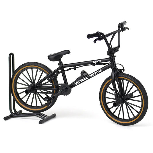 New 1:8 Mini Alloy Racing Bicycle Diecast Model Metal Mountain Bike Pocket Portable Simulation Collection Gift Toy For Childrens