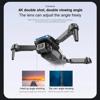 E99 Pro Drone Quadcopter Remote Control Handle Four Axis Aircraft HD 6K Photography UAV Altitude Fixation Helicopter Toys - MANDOTOS