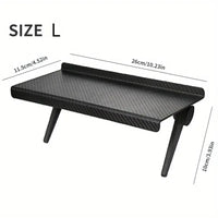 1PC Hot Selling Computer and TV Screen Storage Rack Wireless Router Set-top Box Rack No Perforated Storage Bracket Divine Tool - MANDOTOS