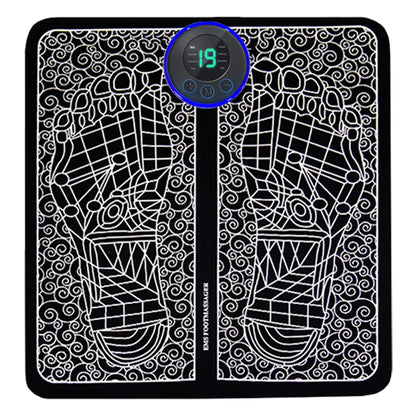 Electric Foot Massager Pad Muscle Massage Relaxation Trainer For Massage Fitness Outdoor Sport Home Family Relax - MANDOTOS