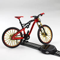 Creative Alloy Bicycle Model Ornament Mini Metal Bike Toy Collectible