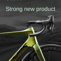 2025 New Ultra-Light Carbon Fiber Road Bike Fast Racing Bicycle with Hydraulic Disc Brakes 16/24-Speed Gear Shift Drop Handlebar
