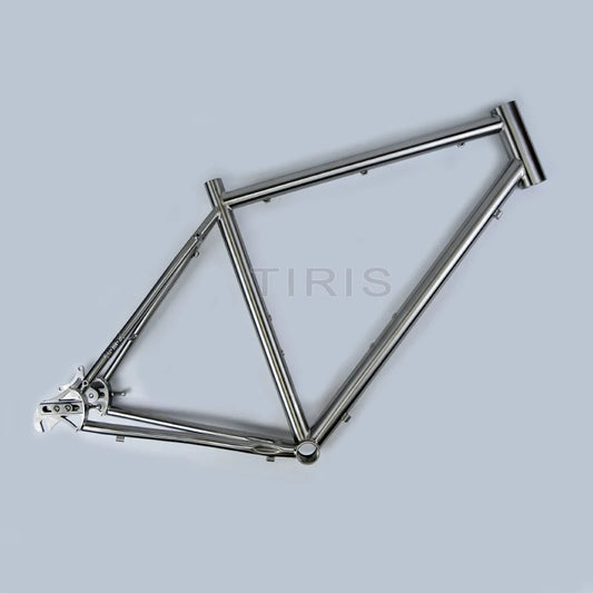 TIRIS-CRR8  Gravel Bike Frame, Sliding Dropout Gates, Belts Drive, Bicycle Framework, 700C 29 'Parts，Custom