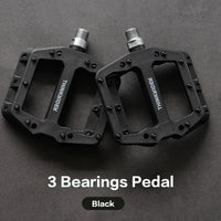 ThinkRider Flat Bike Pedals MTB Road 3 Sealed Bearings Bicycle Pedals Mountain Pedals Wide Platform Bicicleta Accessories