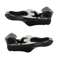ZOYOSPORTS Road Bike Pedals Lightweight Clipless Bicycle Pedals with Cleats Set Compatible with SPD-SL System