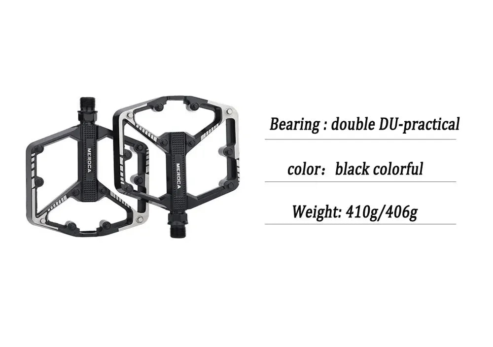 Ultralight Bicycle Colorful Pedals Sealed Bearing Aluminium Alloy Cycling Non-slip Mountain Bike Road Bike Pedals Accessories