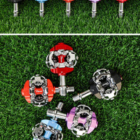 RYET MTB Bicycle Pedals SPD Clipless Mountain Bike Pedals Mountain Bicycle Dual Platform Footboard MTB Clipless Pedal Bike Parts