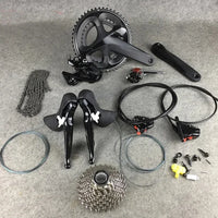 2024 New F12 Carbon Road Complete bike Rim/disc brake Carbon road bicycle Racing bicycle 50mm Rim/Disk Hub Wheelset