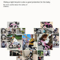 Children's Bicycles for Boys Aged 3-10 Years Old Children Girls Children's Bicycles with Flashing Auxiliary Wheels