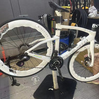 2024 New F12 Carbon Road Complete bike Rim/disc brake Carbon road bicycle Racing bicycle 50mm Rim/Disk Hub Wheelset