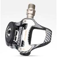 Road Bike Clipless Pedals Carbon Clip-On Pedals With Sealed Bearings Works With KEO And Shimano SPD System Locking Pedals