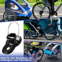 Children's Bicycle, A Bicycle Frame, Alloy Bicycle Trailer Clutch, Baby and Pet Trailer Cargo, and Pet Trailer Mounting Bracket