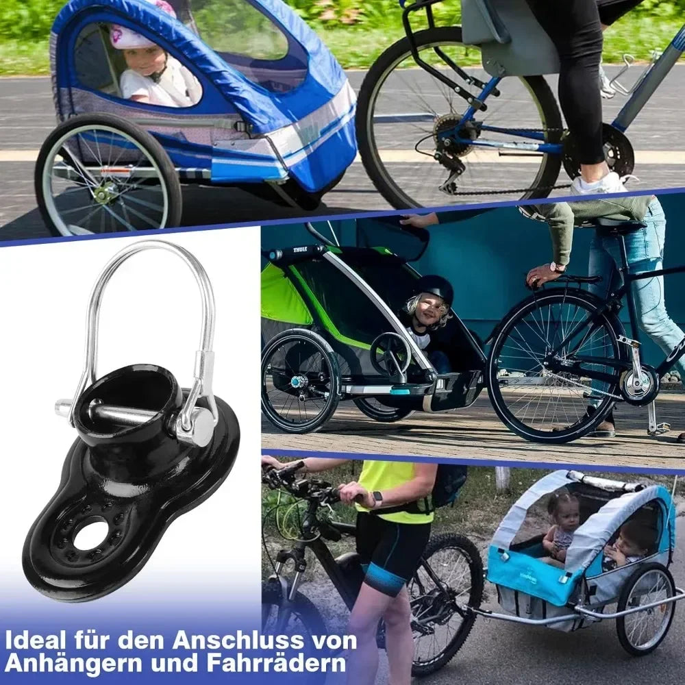 Children's Bicycle, A Bicycle Frame, Alloy Bicycle Trailer Clutch, Baby and Pet Trailer Cargo, and Pet Trailer Mounting Bracket