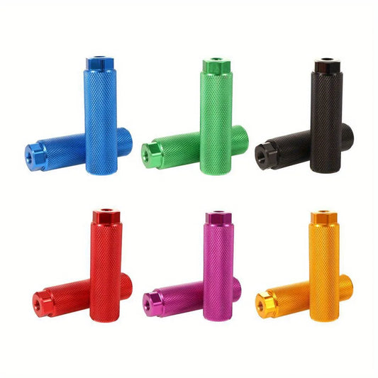 Anti - slip upgraded BMX bike pedals, wear - resistant and anti - slip footrests, mountain bike off - road pedals.