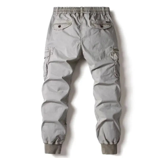 Cargo Pants Men Jogging Casual Pants Cotton Full Length Tactical Military Pants Trousers - MANDOTOS