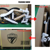 TWITTER 700X25C Carbon Road Bicycle Wireless Men's Hydraulic Disc Racing Bike With WheelTop EDS TX 24S Shifter 50mm Carbon Wheel