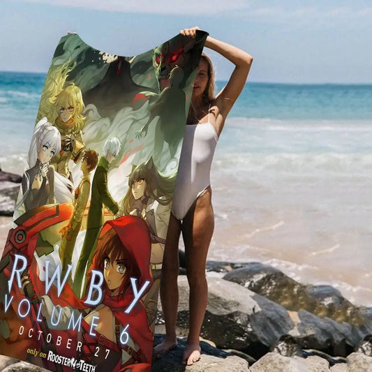 Anime B-RWBYS Microfiber Beach Towel - MANDOTOS