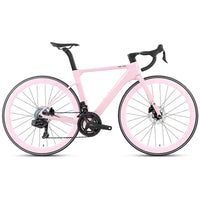 TWITTER 700X25C Carbon Road Bicycle Wireless Men's Hydraulic Disc Racing Bike With WheelTop EDS TX 24S Shifter 50mm Carbon Wheel