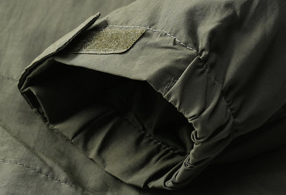 Windbreaker Men Tactical Jacket Waterproof Outdoor Hooded Coat Sports Military European Size S-5XL Field Climbing Thin Outwear - MANDOTOS
