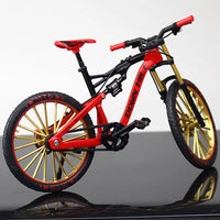Creative Alloy Bicycle Model Ornament Mini Metal Bike Toy Collectible