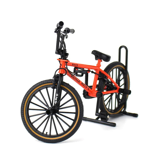 New 1:8 Mini Alloy Racing Bicycle Diecast Model Metal Mountain Bike Pocket Portable Simulation Collection Gift Toy For Childrens