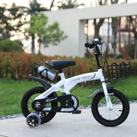 Children's Bicycles for Boys Aged 3-10 Years Old Children Girls Children's Bicycles with Flashing Auxiliary Wheels