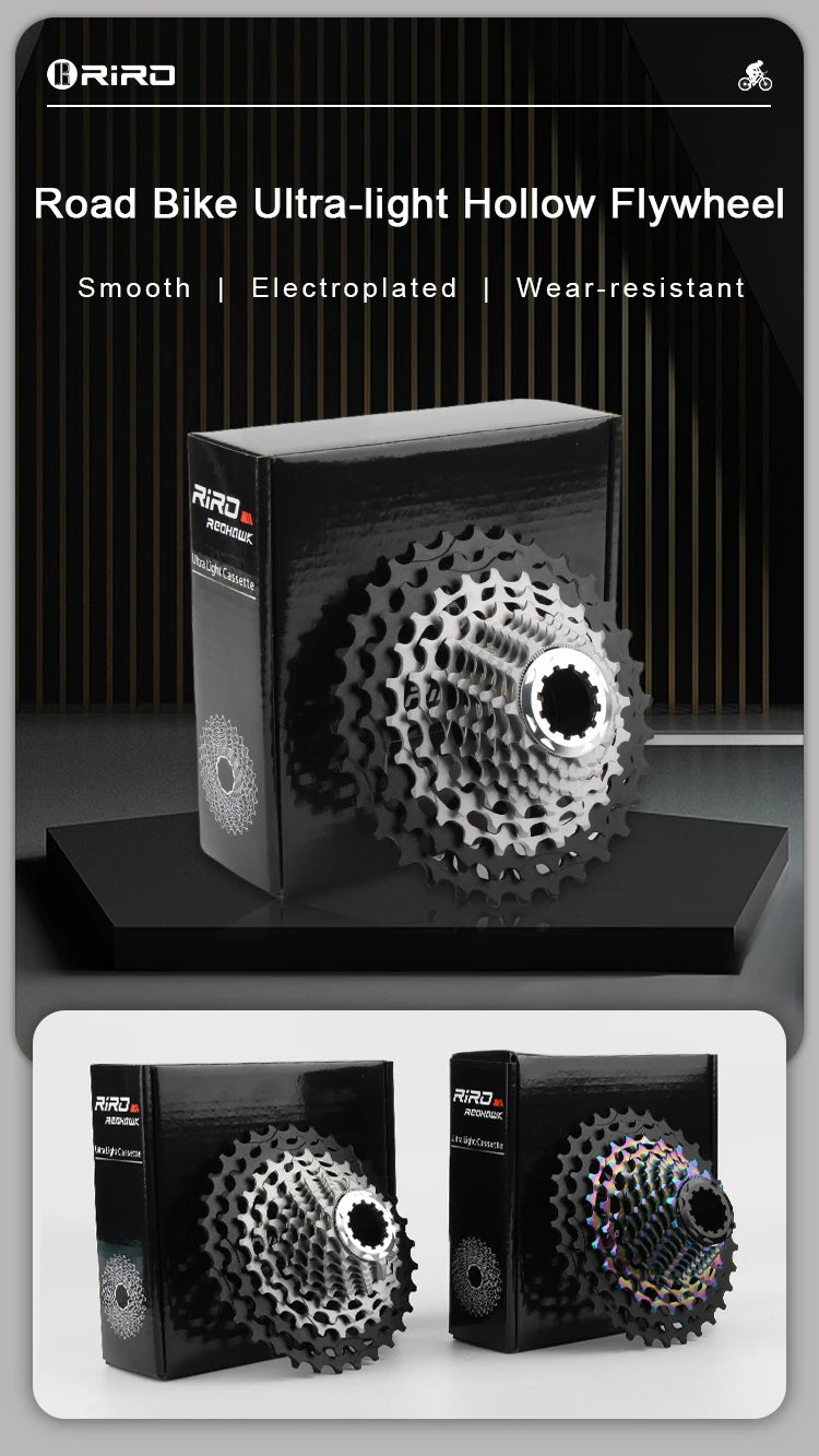 RIRO Ultra-light Hollow Freewheel: Unleash Your Cycling Potential 🚴🏼‍♂️🔥 - MANDOTOS