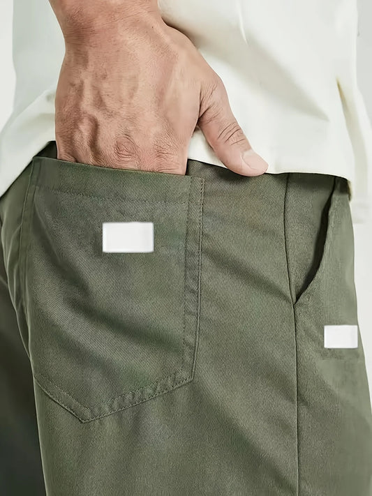 2025New Men's Casual Sports Pants Sweatpants Male Jogger Cargo Harem Pencil Pants Trousers Multi-pocket Sweatwear - MANDOTOS