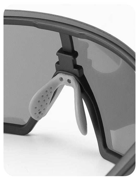 ROCKBROS Cycling Glasses Photochromic Polarized Lens Bike Glasses UV400 Protection Eyewear Sunglasses MTB Road Bicycle Goggles - MANDOTOS