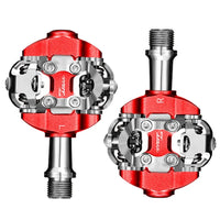 RYET MTB Bicycle Pedals SPD Clipless Mountain Bike Pedals Mountain Bicycle Dual Platform Footboard MTB Clipless Pedal Bike Parts