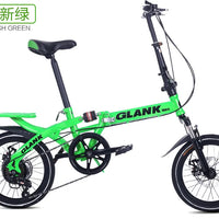 Student bicycles, variable speed disc brakes, mini bicycles, adult driving vehicles, folding shock absorption bicycles