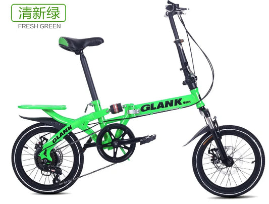 Student bicycles, variable speed disc brakes, mini bicycles, adult driving vehicles, folding shock absorption bicycles